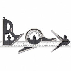 STARRETT Starrett 50047 Combination Square Set 4 Piece