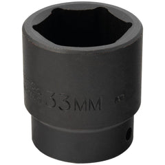 PROTO Proto J7433M Impact Socket 1/2 in Drive 33mm 6-point