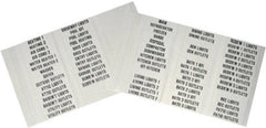 GARDNER BENDER Ecm Industries Llc 42-ALPHA Load Center Markers 90 Count