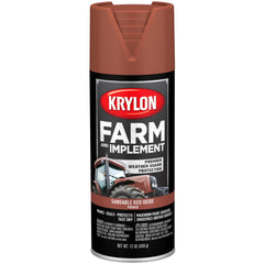 KRYLON Krylon K01951008 Farm Implement Spray Paint Red Oxide