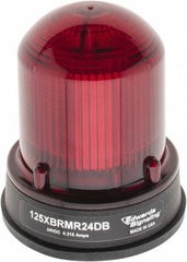 EDWARDS SIGNALING Edwards Signaling 125XBRMR24DB Led Signal Light Red 24VDC