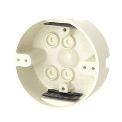 ALLIED MOULDED PRODUCTS Allied Moulded Products 9364-K 4 inches dia. Round Fixture Support Box for Use with Nonmetallic Sheathed Cable