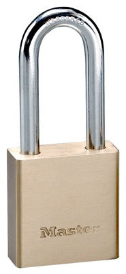 MASTER LOCK Master Lock Co 576DLHPF Solid Brass Padlock