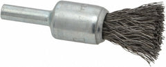 WEILER Weiler 90287 End Brush 1/2 in Crimped Steel Wire 25000 Rpm