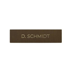 DOORBIRD Doorbird 423870956 Intercom Nameplate Engraved Architectural Bronze