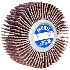 MERIT Merit Abrasives 08834134061 Mounted Flap Wheel 40 Grit