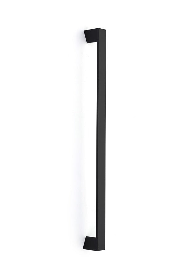 EMTEK Emtek 86445US19 Trinity Appliance Pull 18in Ctc Flat Black