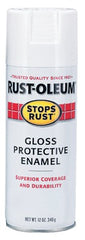 RUST-OLEUM Rust-oleum 7792-830 Gloss White Spray Enamel 12 Oz