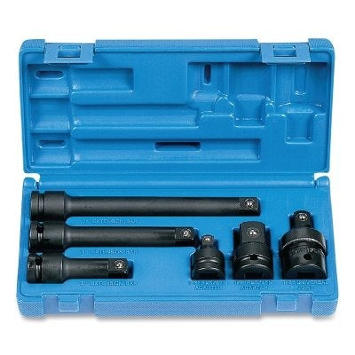 GREY PNEUMATIC Grey Pneumatic 2200 1/2 inches Drive Adapter and Extension Set 6-Piece
