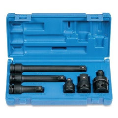 GREY PNEUMATIC Grey Pneumatic 2200 1/2 inches Drive Adapter and Extension Set 6-Piece
