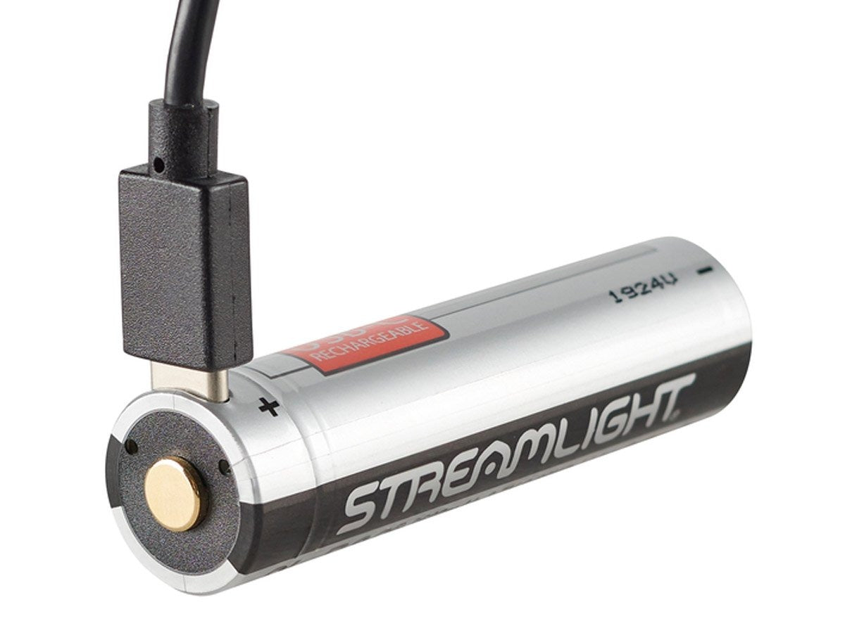 STREAMLIGHT Streamlight 22102 18650 USB Rechargeable Battery 3.7V 2600mAh (2-Pack)