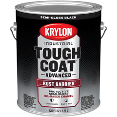 KRYLON Krylon K00791008 Rust Preventative Paint Gloss Black 1 Gal