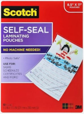 3M 3M Company LS854-10G Laminating Pouch 9x11.5 in 24 Pack