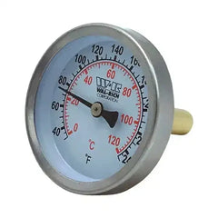WAL-RICH Wal-rich 1722014 Snap-well Thermometer Brass Probe 32-248F