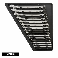 MILWAUKEE Milwaukee 48-22-9515 Combination Wrench Set 15 Piece Metric