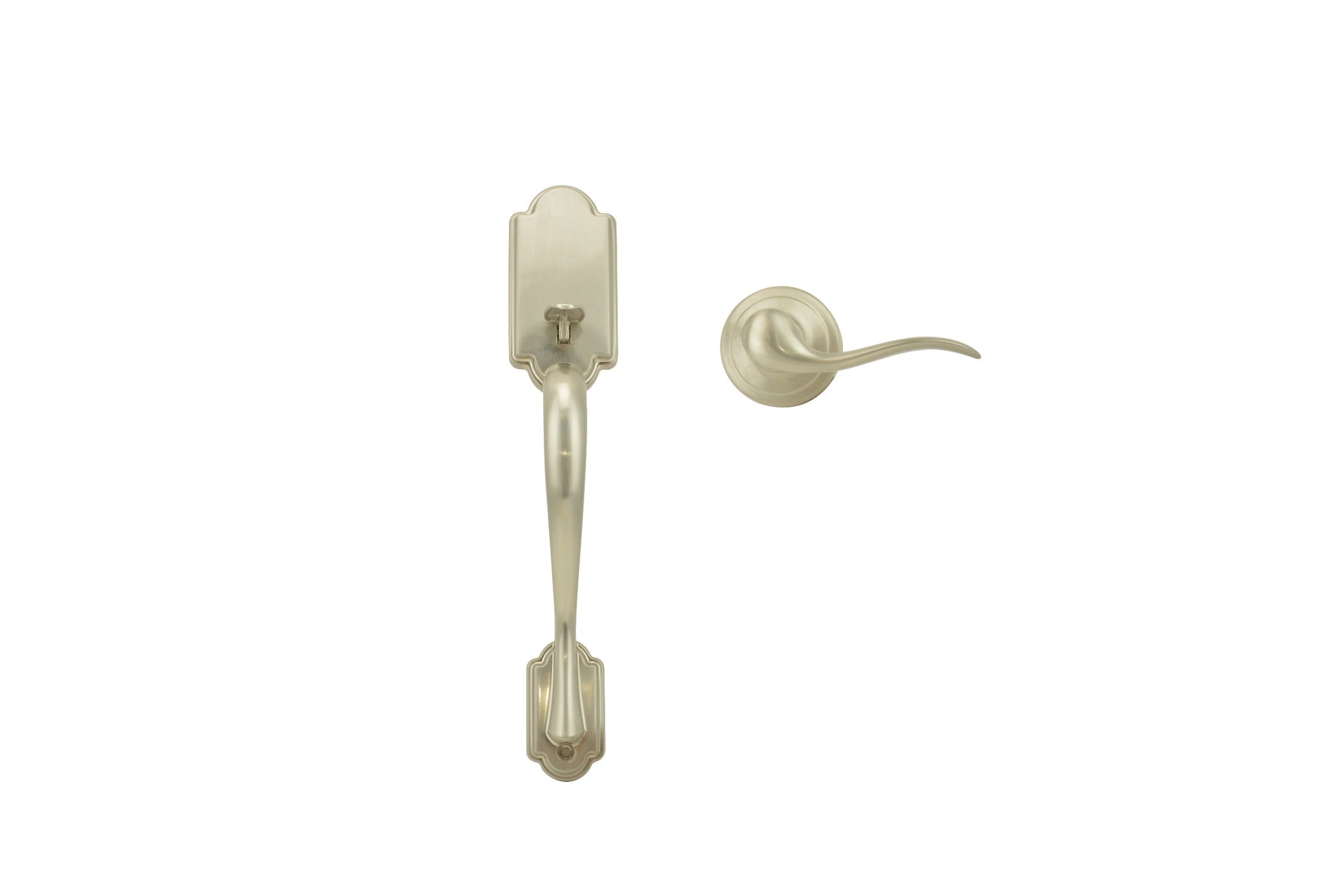 KWIKSET Kwikset 815ANXTNLLH-15 Passage Handleset Satin Nickel