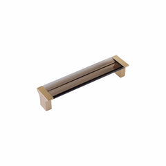 SCHAUB Schaub 316-SSB-SM Cabinet Pull Positano Smoke Satin Brass