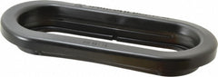 PETERSON MANUFACTURING Peterson 421-18 Oval Reflector Lens Black Surface Mount