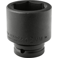 PROTO Proto J07542M Impact Socket 3/4 in Drive 42mm 6-point