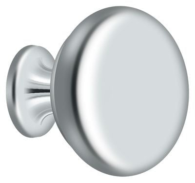 DELTANA Deltana KR114U26 Round Solid Knob Bright Chrome