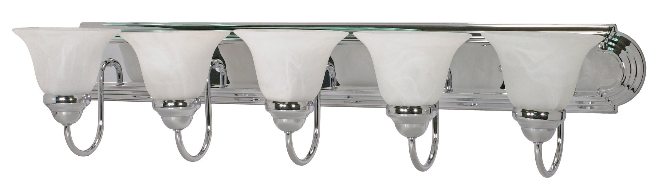 SATCO-NUVO Satco-Nuvo 60/319 Ballerina 5-Light Vanity Fixture 100W (36in)