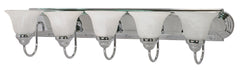 SATCO-NUVO Satco-Nuvo 60/319 Ballerina 5-Light Vanity Fixture 100W (36in)