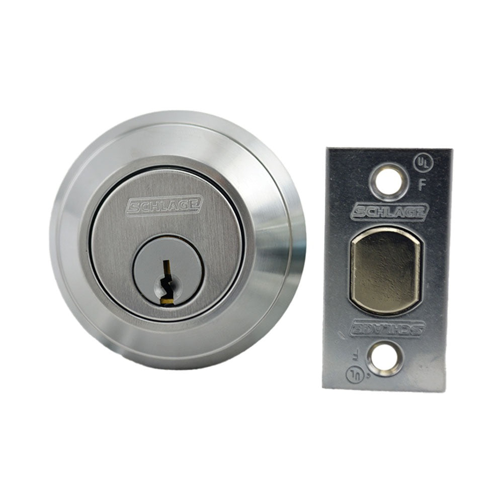 SCHLAGE Schlage Commercial B661P626 Grade 1 Deadbolt Satin Chrome