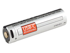 STREAMLIGHT Streamlight 22102 18650 USB Rechargeable Battery 3.7V 2600mAh (2-Pack)