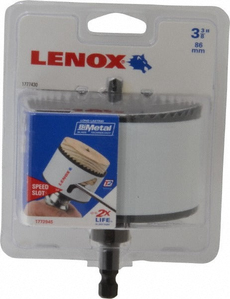 LENOX Lenox 1772945 Bi-metal Hole Saw 3-3/8 in Metal Cutting