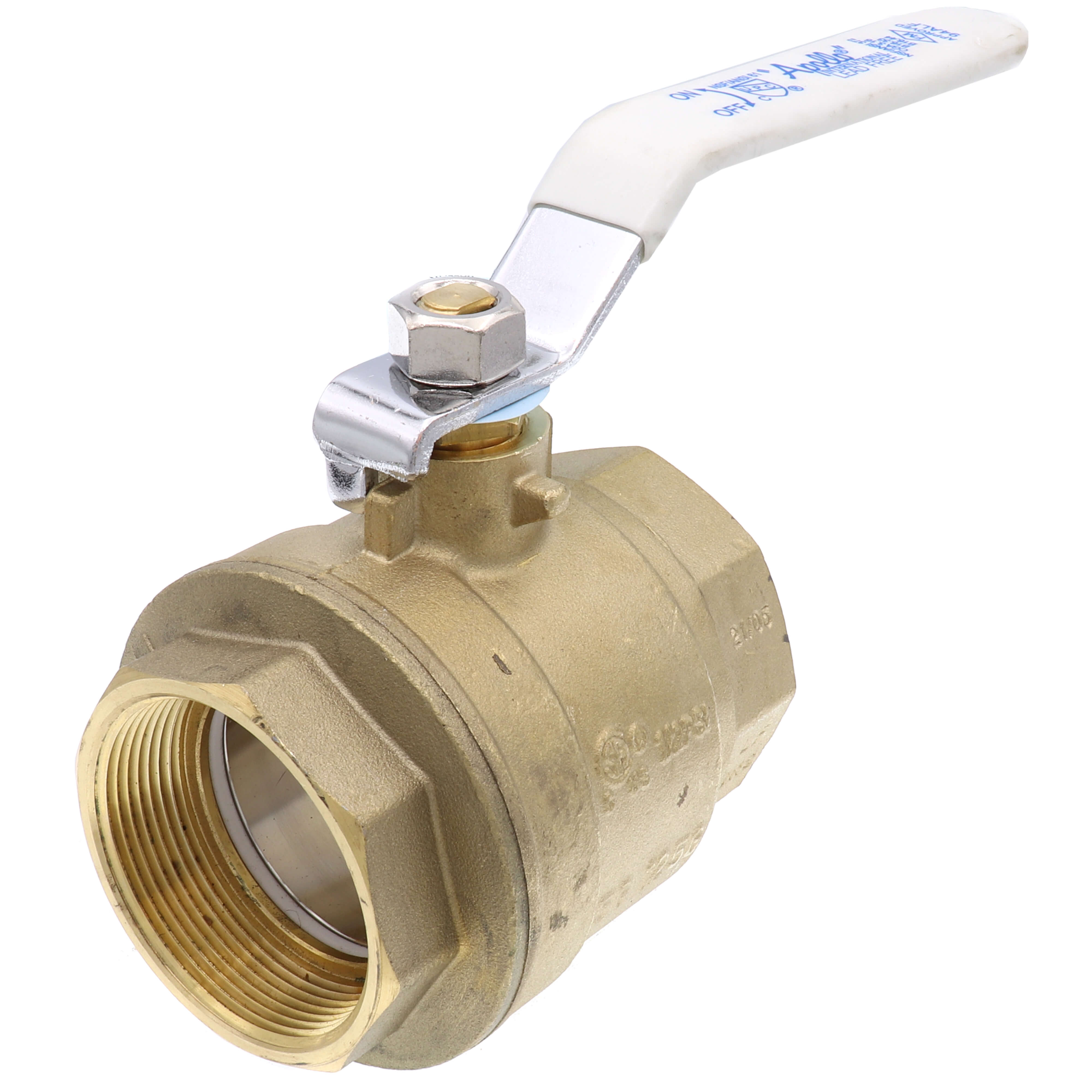 APOLLO VALVES Apollo Valves 94ALF10801A 94ALF-A Series 2 in. Brass Full Port NPT 600# Ball Valve