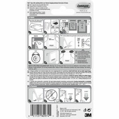 3M 3M MMM17201CABPK Command Picture Hanging Strips Holds 6 lb per pair (0.75 x 2.75 in, 50 sets/carton) 17201CABPK
