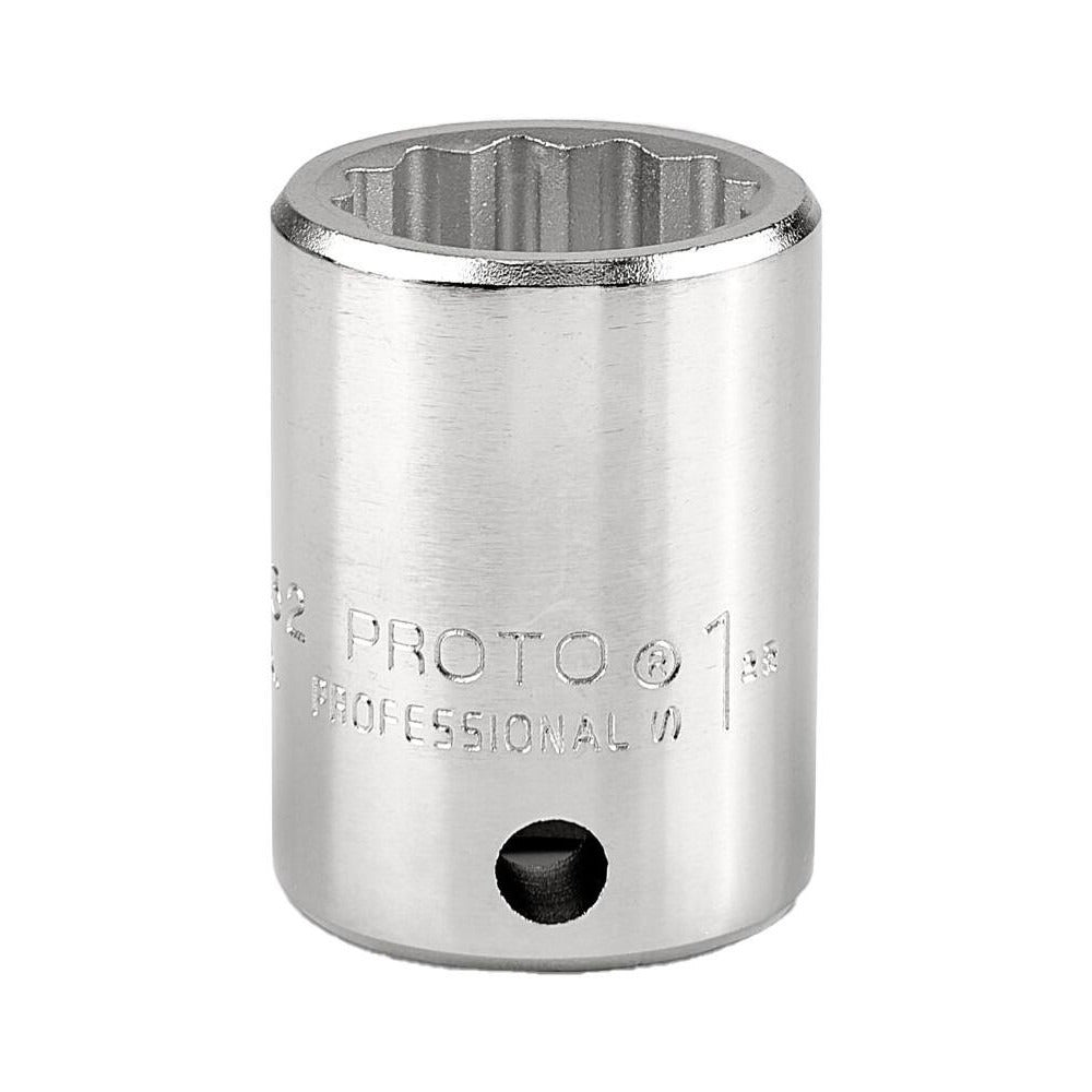 PROTO Proto J5532 Hand Socket 1 in 12-point 3/4 Drive