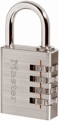 MASTER LOCK Master Lock Co 643D Aluminum Combination Padlock