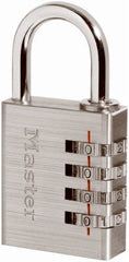 MASTER LOCK Master Lock Co 643D Aluminum Combination Padlock
