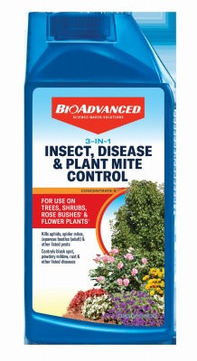 BIOADVANCED Sbm Life Science Corp 708285A 3-in-1 Insect Control 32 Oz