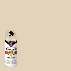 RUST-OLEUM Rust-oleum 376900 Stops Rust 5-in-1 Spray Paint Gloss Almond 12 Oz