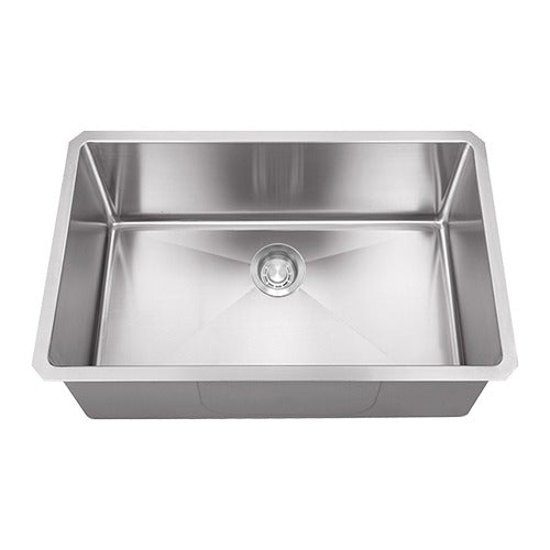 DAKOTA Dakota Plumbing GSM-3018 Undermount Kitchen Sink Single Bowl