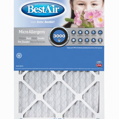 BESTAIR Ppa Industries B1-1420-13-6 Merv 13 Pleated Filter 14x20x1