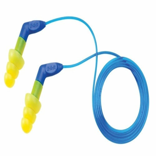 3M 3M 7000127188 E-A-R Multi-Flange PVC Corded Earplugs (Pair) 340-8002