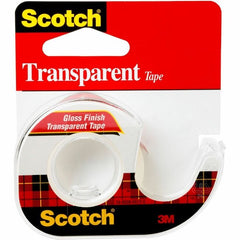 3M 3M MMM144 Gloss Finish Transparent Tape (0.50 in x 12.50 yd, 1 Roll)