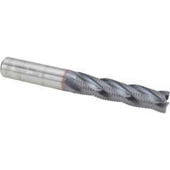 SECO TOOLS Seco 17016196 Roughing End Mill 1/2 in 4 Flute Cobalt Ticn