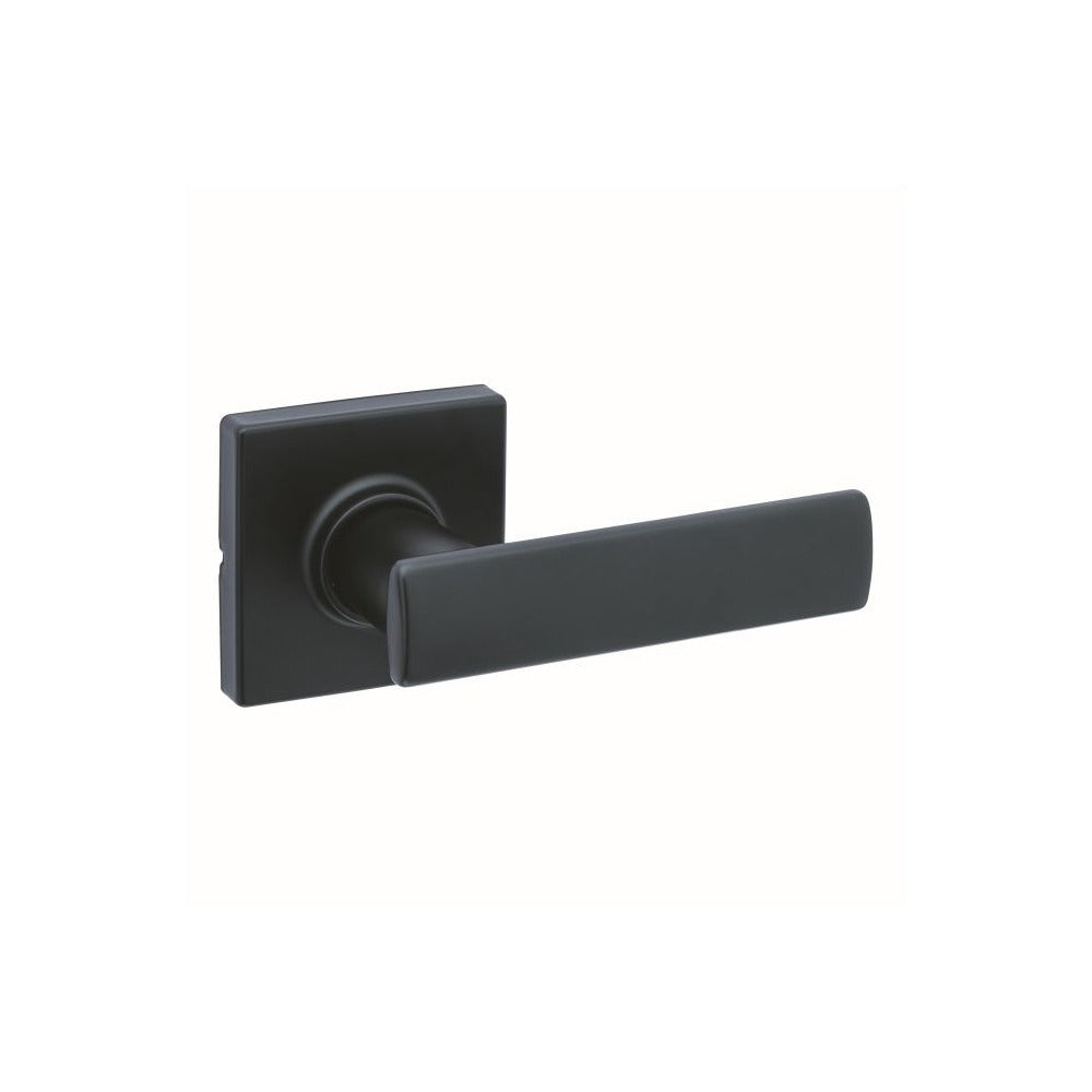 KWIKSET Kwikset 200BRNLSQT-514 Breton Lever Passage Lock Matte Black