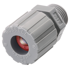 Wiring Device-Kellems SHC1021CR HWD 1/2 in Cord Connector 0.19 to 0.25 in Cable Openings