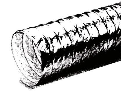 ATCO RUBBER PRODUCTS Atco Rubber Products 05502512 500 Series Non-Insulated Flexible Air Connector 12 in x 25 ft