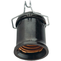 LEVITON Leviton 001-167 Keyless Medium Base Outdoor Pin Lamp Socket (Each)