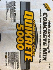 QUIKRETE Quikrete Companies 100750 5000 Psi Concrete Mix 50 Lb