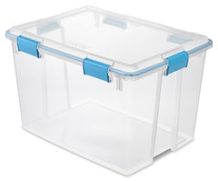 STERILITE Sterilite 19384304 Clear Gasket Storage Box 80 Qt