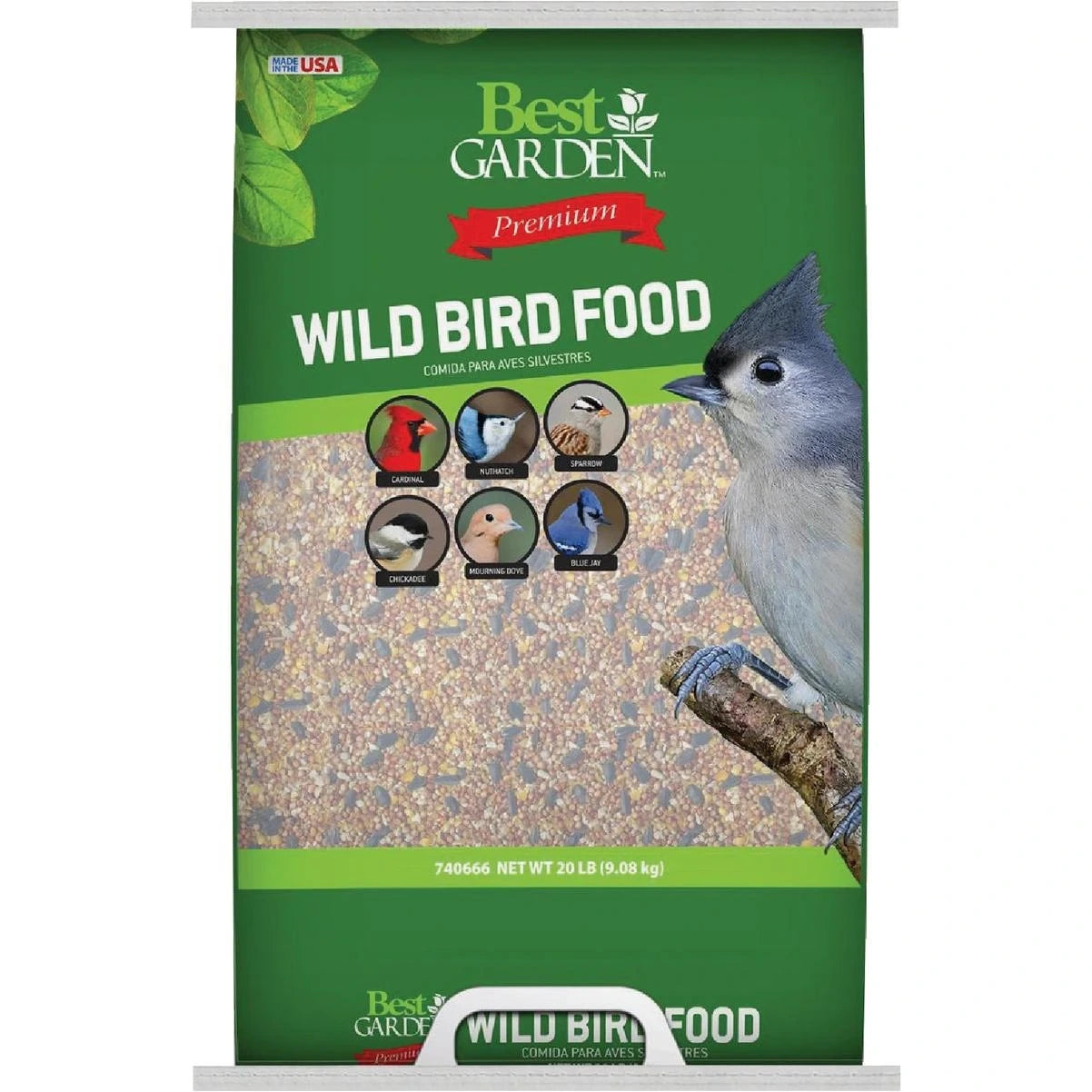 BEST GARDEN Best Garden 90052 Wild Bird Seed 20 lb