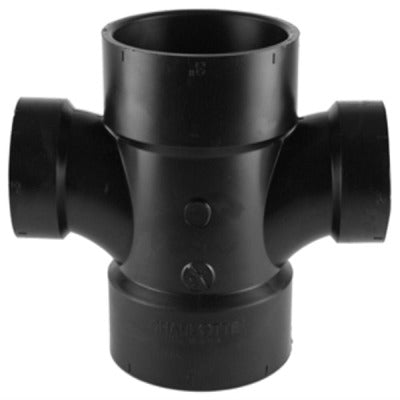 CHARLOTTE PIPE Charlotte Pipe Abs 00429 1200HA Dwv Double Sanitary Tee