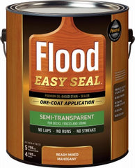 FLOOD Flood Ppg FLDES130/01 Wood Stain Sealer 1 Gallon Mahogany